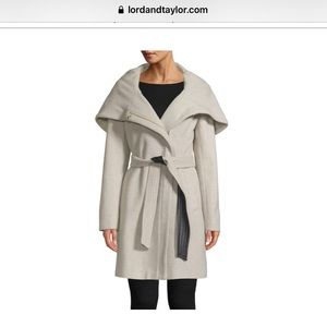 Cole Haan Women’s Wool Belted Coat, Size 2